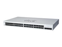 Cisco CBS220 SMART 48-PORT GE, FULL POE, 4X10G SFP+ Cisco CBS220 SMART 48-PORT GE, FULL POE, 4X10G SFP+