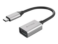 HYPER HD425D-GL câble USB 0,0176 m USB 3.2 Gen 2 (3.1 Gen 2) USB C USB A Noir, Argent