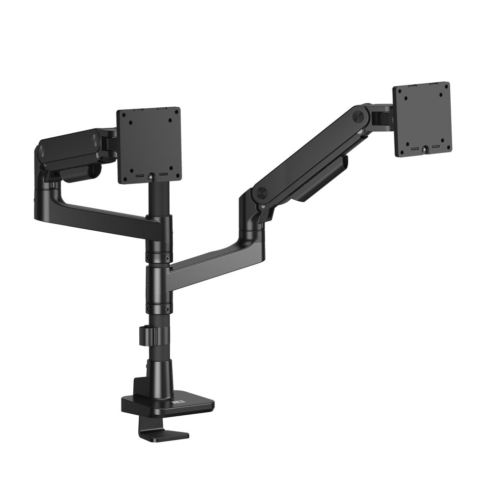 ACT Bras double moniteur office premium, avec vérin à gaz, monté sur poteau ACT Bras double moniteur office premium, avec vérin à gaz, monté sur poteau