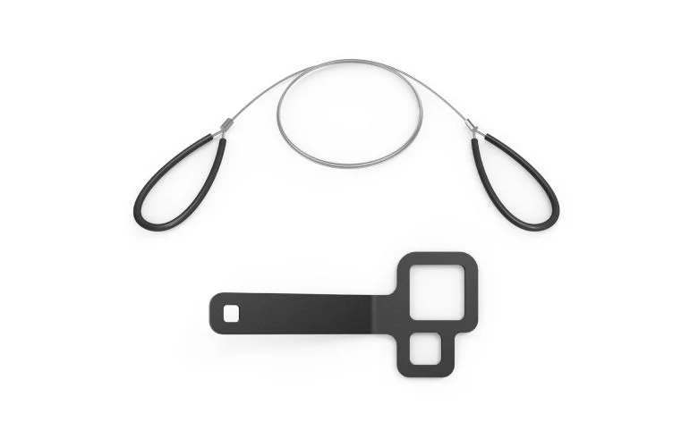 Compulocks RTM01 câble antivol Noir, Argent Compulocks RTM01 câble antivol Noir, Argent