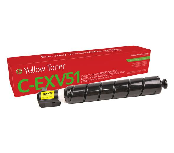 Remanufacturé Everyday 006R04906 Cartouche de toner 1 pièce(s) Compatible Jaune