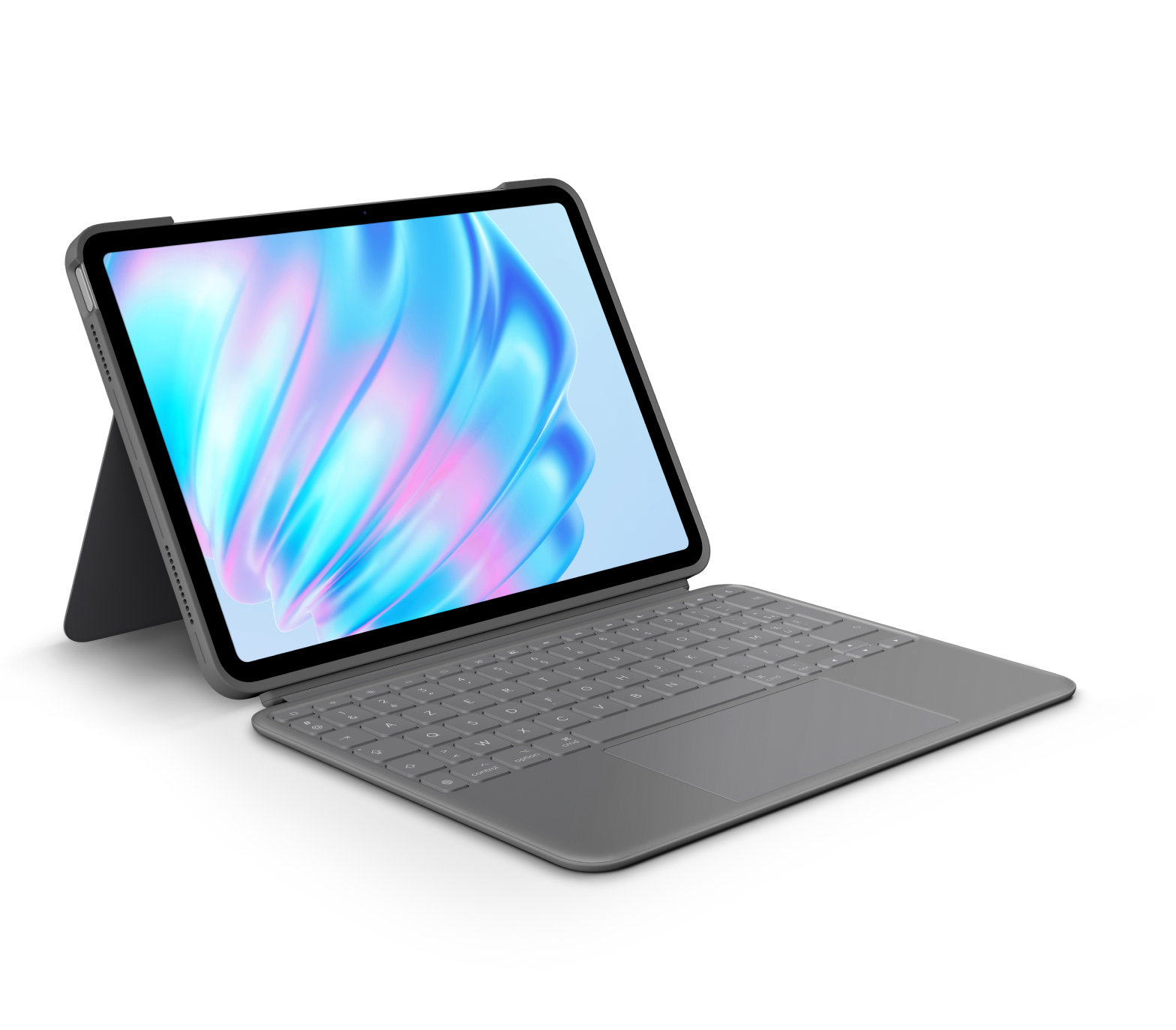 Logitech Combo Touch AZERTY Français Smart Connector Gris Logitech Combo Touch AZERTY Français Smart Connector Gris