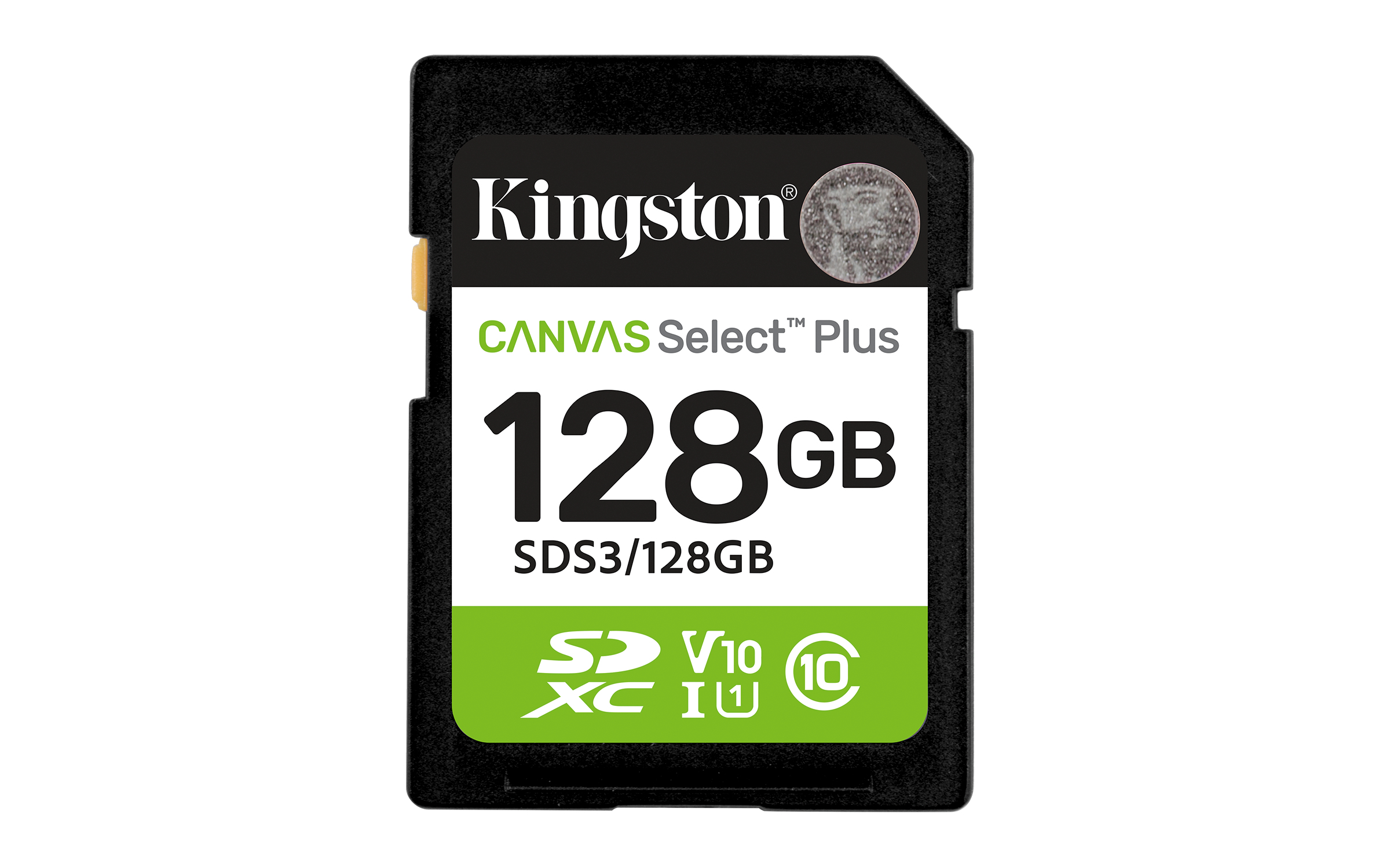Kingston Technology 128 Go SDXC Canvas Select Plus Gen3 150 Mo/s C10 UHS-I U1 V10