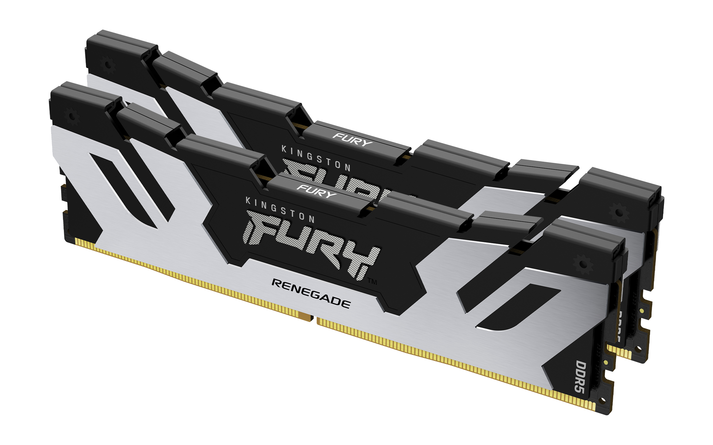 Kingston Technology FURY 48 Go 8000 MT/s DDR5 CL38 DIMM (Kit de 2) Renegade Silver