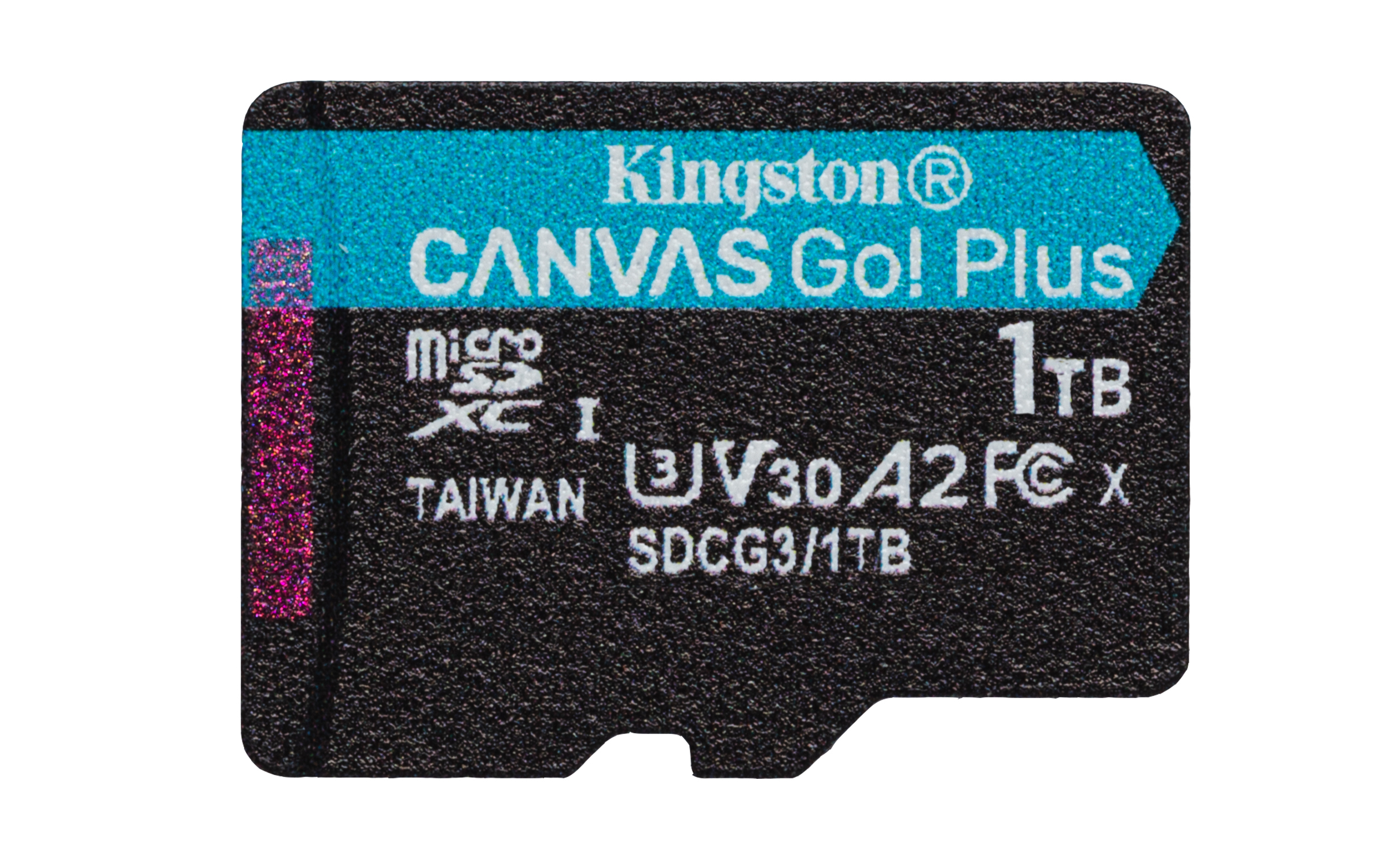 Kingston Technology Carte microSDXC Canvas Go Plus 170R A2 U3 V30 de 1 To sans ADP Kingston Technology Carte microSDXC Canvas Go Plus 170R A2 U3 V30 de 1 To sans ADP