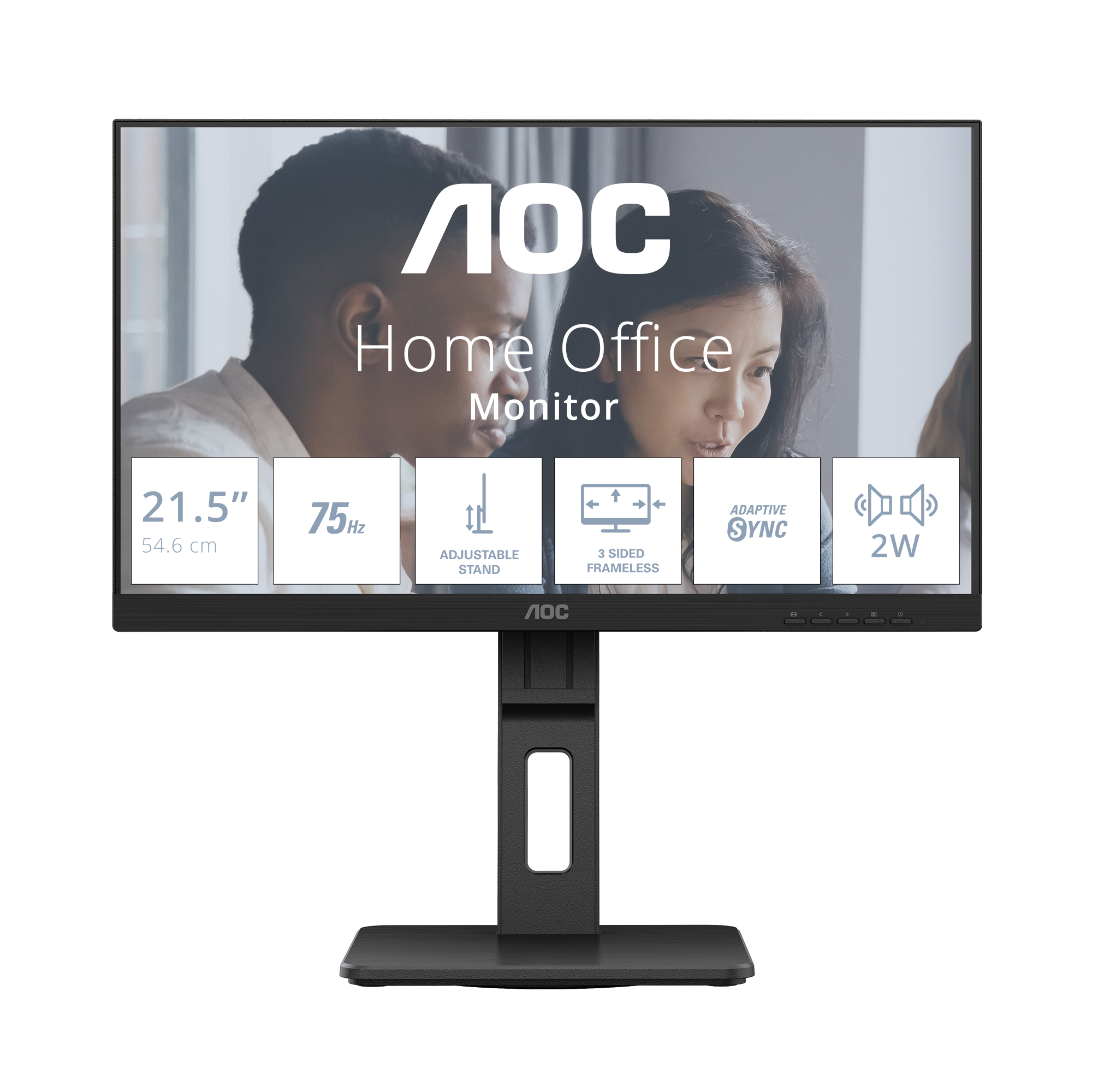 AOC E2 22E2UMF LED display 54,6 cm (21.5") 1920 x 1080 pixels Full HD Noir AOC E2 22E2UMF LED display 54,6 cm (21.5") 1920 x 1080 pixels Full HD Noir