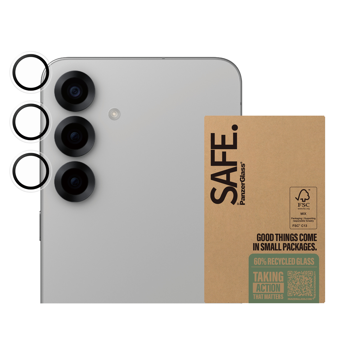  BULK Protection d'écran transparent Samsung 50 pièce(s)