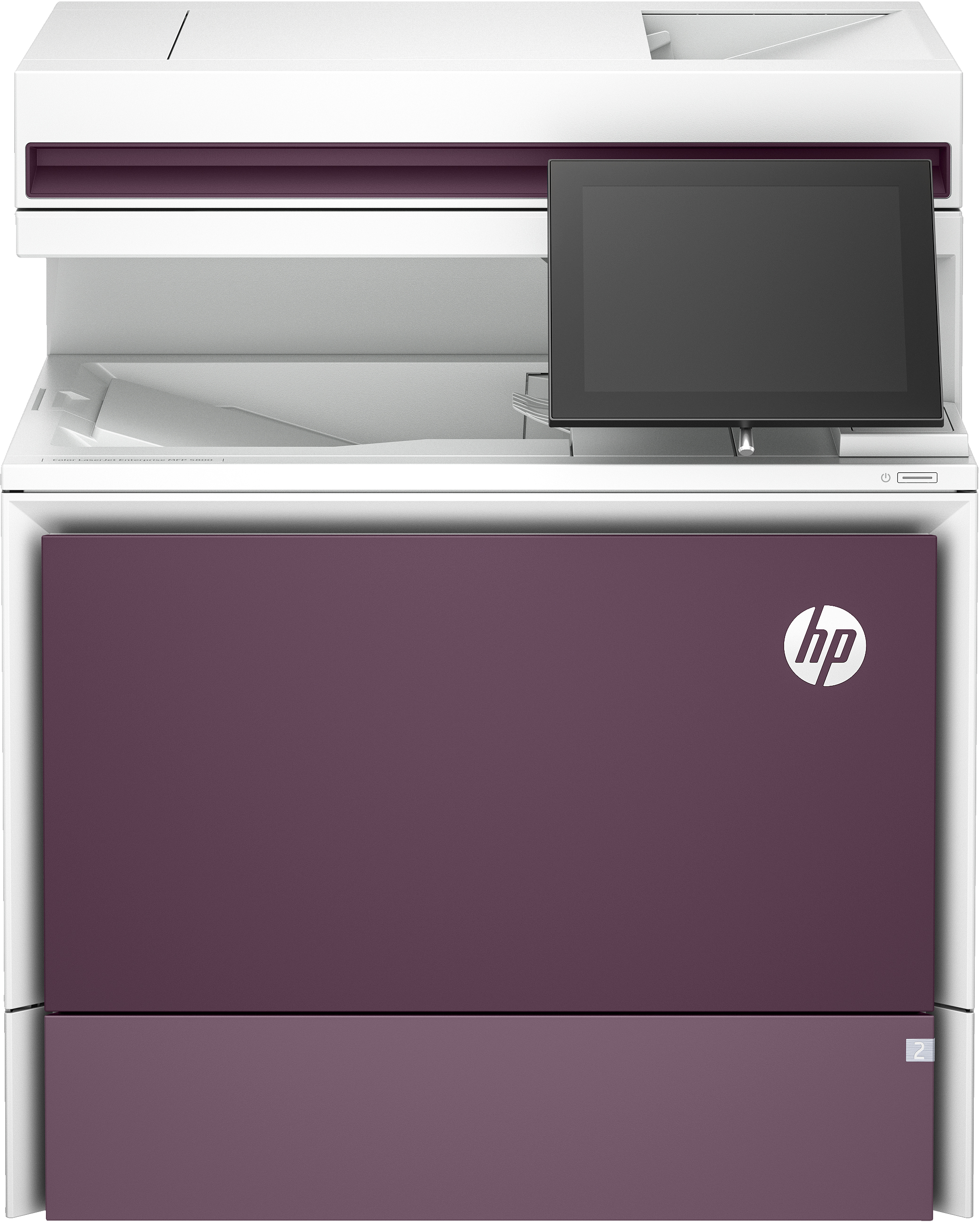HP Imprimante multifonction Color LaserJet Enterprise 5800dn, Impression, copie, numérisation, télécopie (en option), Chargeur automatique de documents. Bacs haute capacité en option. Écran tactile. Cartouche TerraJet