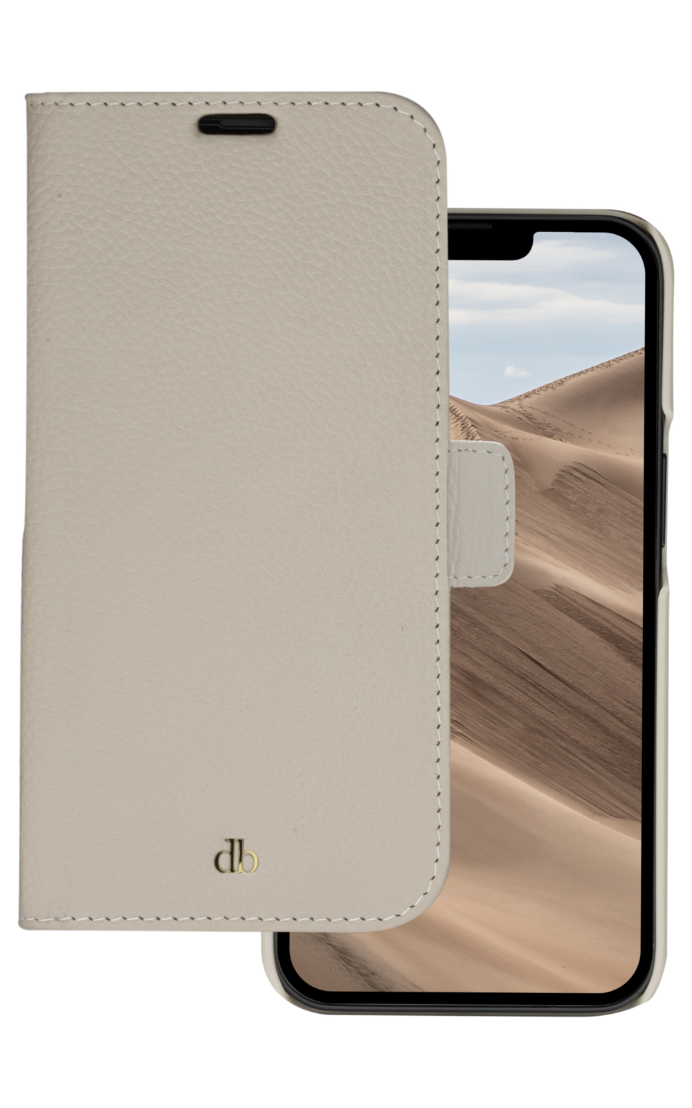 dbramante1928 New York coque de protection pour téléphones portables 17 cm (6.7") Étui avec portefeuille Sable