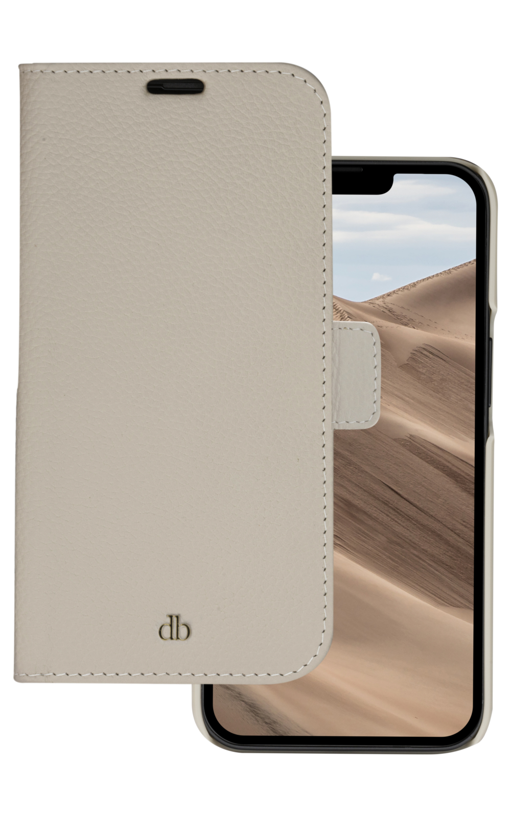 dbramante1928 New York coque de protection pour téléphones portables 15,5 cm (6.1") Étui avec portefeuille Sable