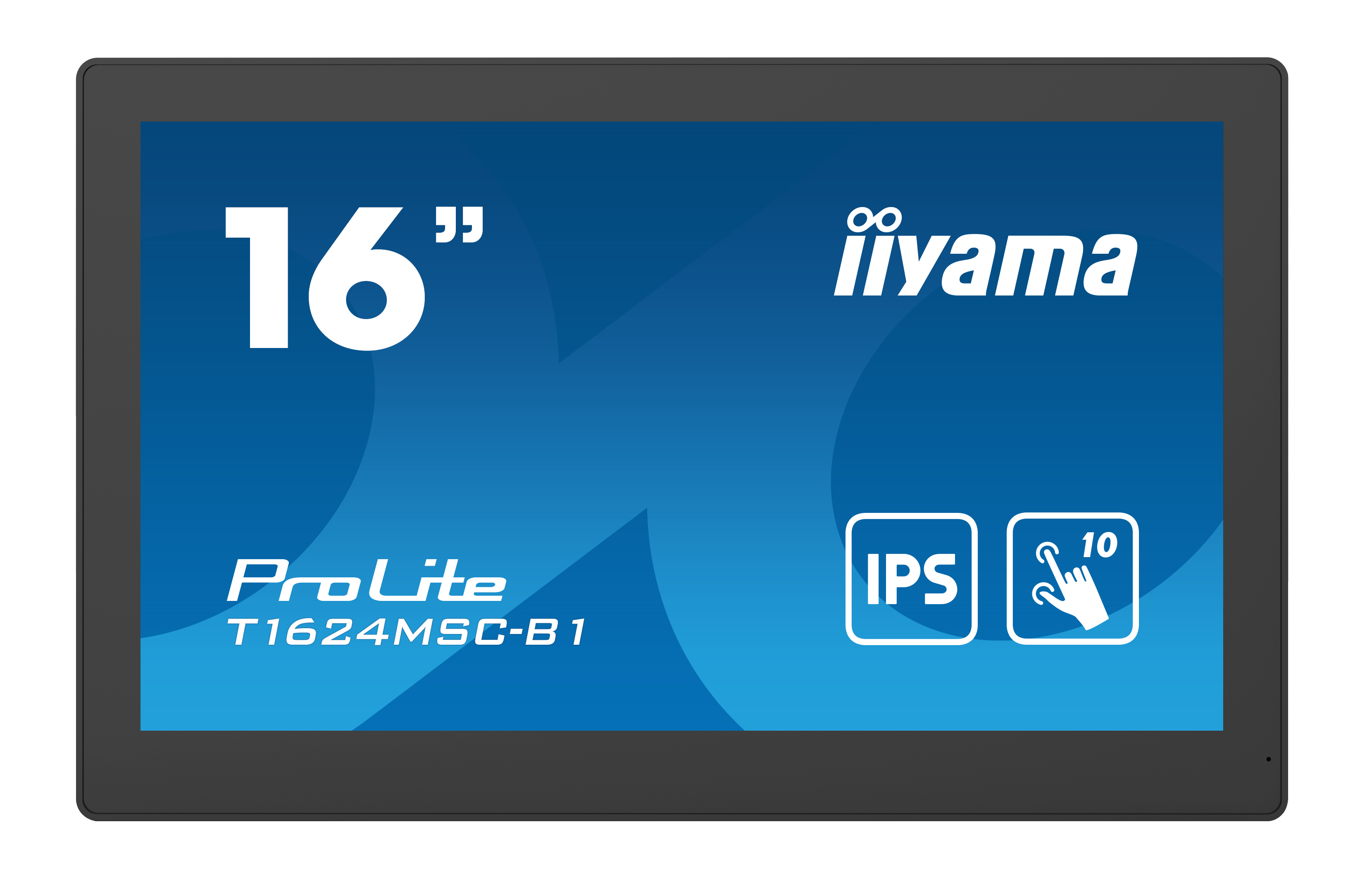 iiyama T1624MSC-B1 affichage de messages Écran plat interactif 39,6 cm (15.6") IPS 450 cd/m² Full HD Noir Écran tactile 24/7 iiyama T1624MSC-B1 affichage de messages Écran plat interactif 39,6 cm (15.6") IPS 450 cd/m² Full HD Noir Écran tactile 24/7