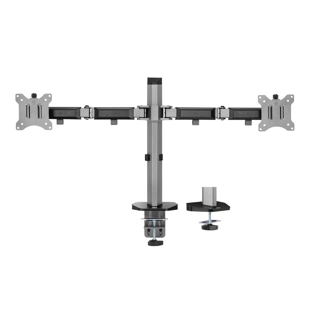 ACT AC8336 support d'écran plat pour bureau 81,3 cm (32") Pince/boulon Argent ACT AC8336 support d'écran plat pour bureau 81,3 cm (32") Pince/boulon Argent