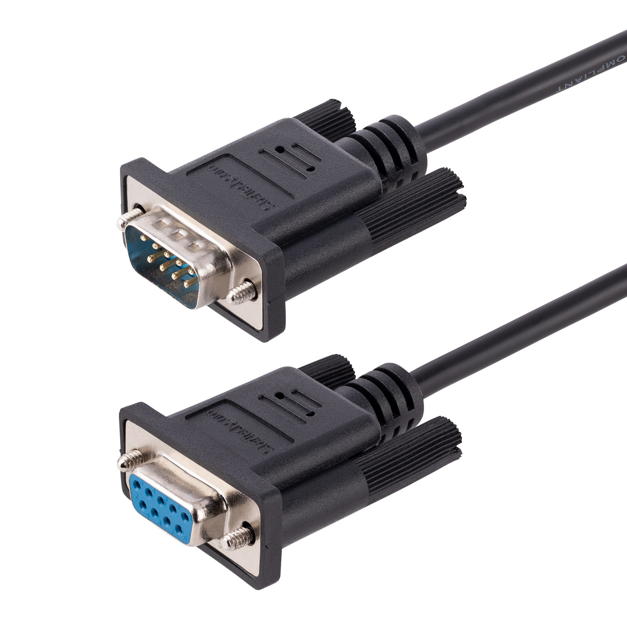 StarTech.com 9FMNM-3M-RS232-CABLE câble Série Noir DB-9 StarTech.com 9FMNM-3M-RS232-CABLE câble Série Noir DB-9