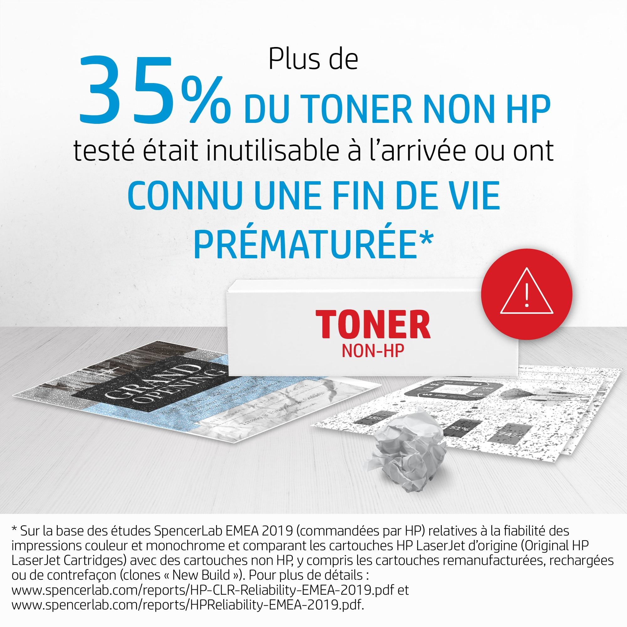 HP Toner LaserJet jaune authentique 220A HP Toner LaserJet jaune authentique 220A
