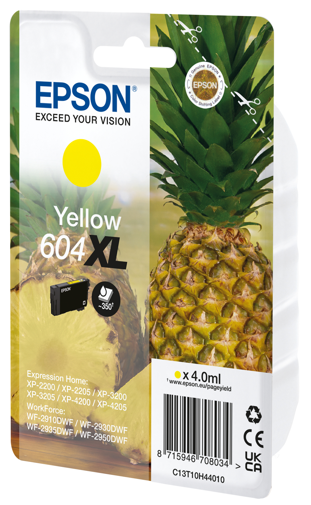 Epson 604XL cartouche d'encre 1 pièce(s) Original Jaune Epson 604XL cartouche d'encre 1 pièce(s) Original Jaune