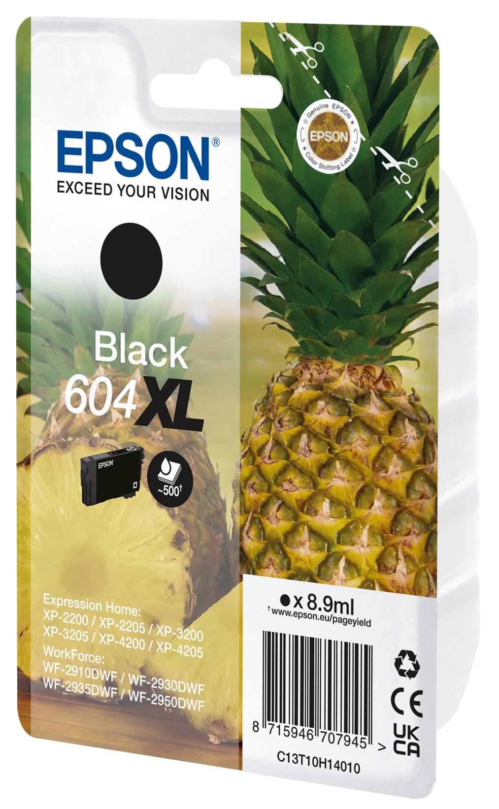 Epson 604XL cartouche d'encre 1 pièce(s) Original Rendement élevé (XL) Noir Epson 604XL cartouche d'encre 1 pièce(s) Original Rendement élevé (XL) Noir
