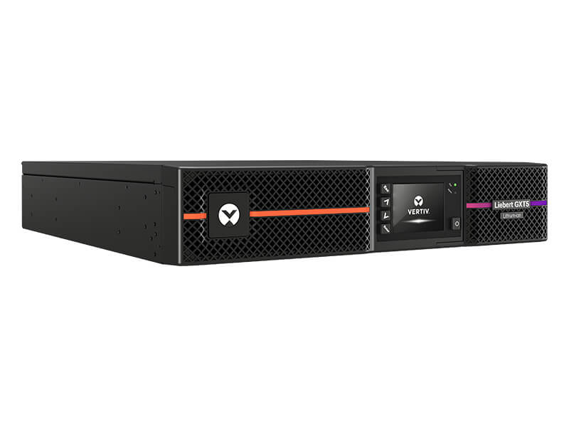 Vertiv GXT5LI-1500IRT2UXL alimentation d'énergie non interruptible Double-conversion (en ligne) 1,5 kVA 1500 W 8 sortie(s) CA