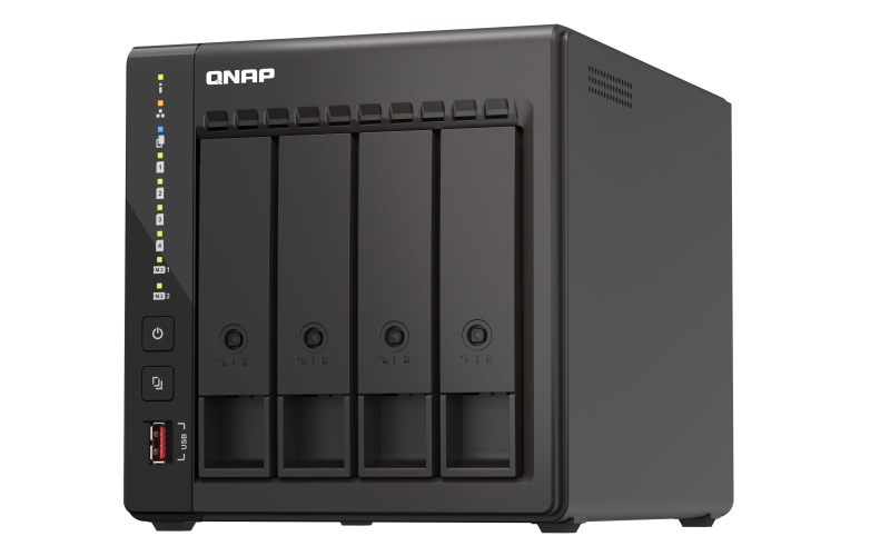 QNAP TS-453E NAS Tower Ethernet/LAN Noir J6412 QNAP TS-453E NAS Tower Ethernet/LAN Noir J6412
