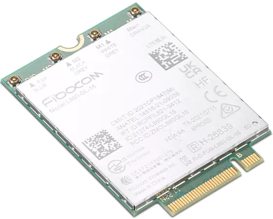 Lenovo 4XC1K20992 carte réseau Interne WWAN 1000 Mbit/s