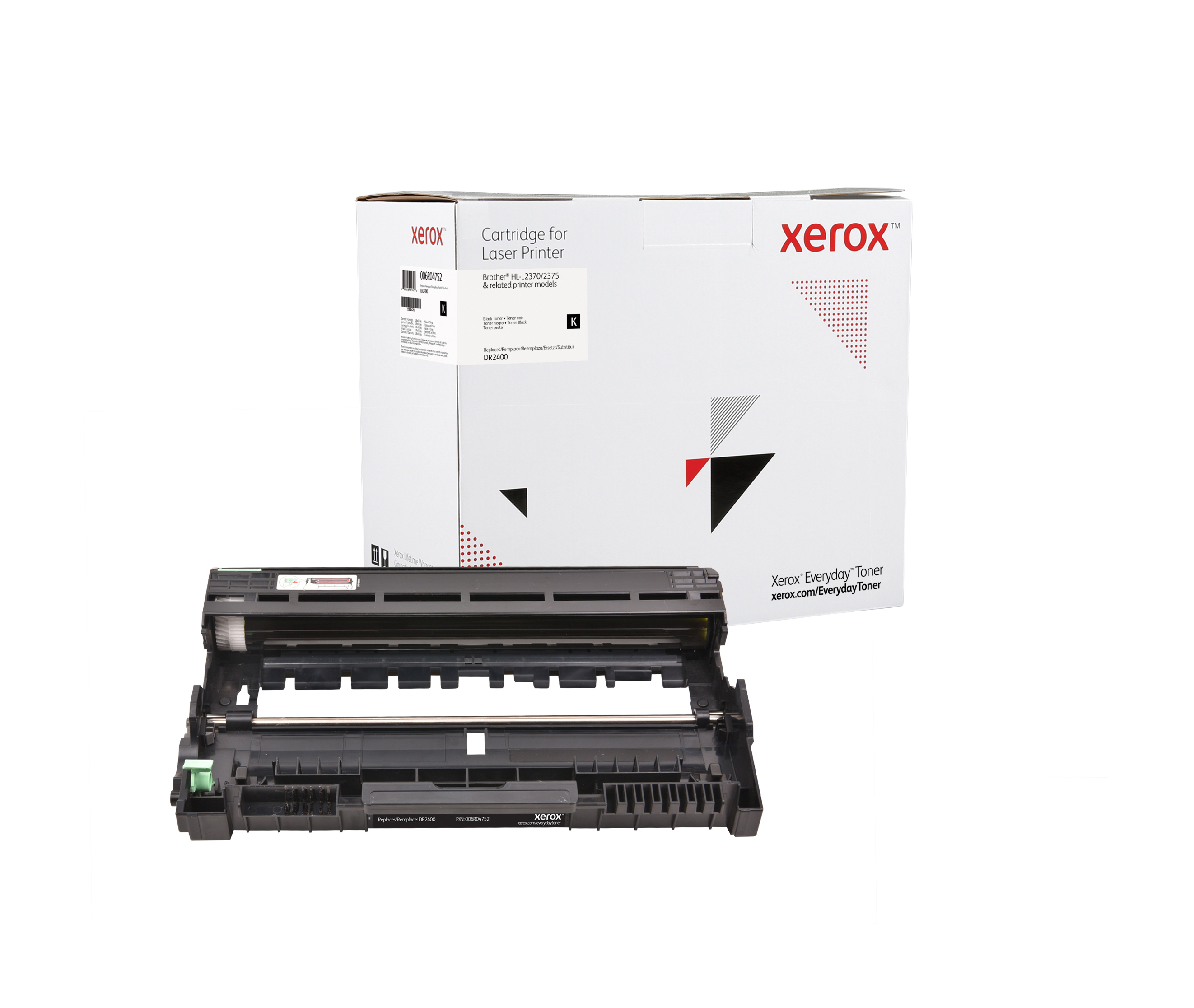 Everyday Toner Noir compatible avec Brother DR-2400, Capacité standard Everyday Toner Noir compatible avec Brother DR-2400, Capacité standard
