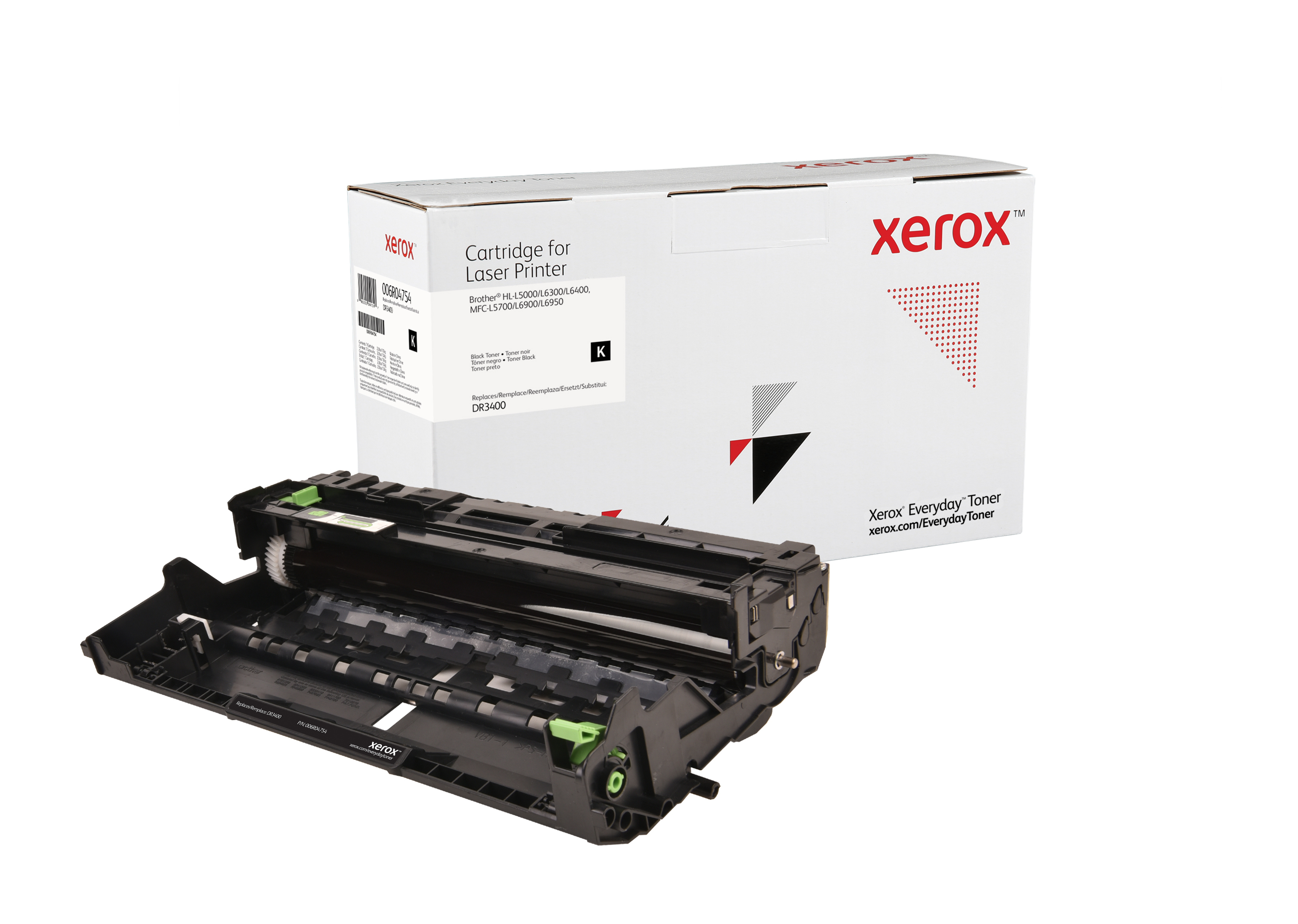 Everyday Toner Noir compatible avec Brother DR-3400, Capacité standard Everyday Toner Noir compatible avec Brother DR-3400, Capacité standard