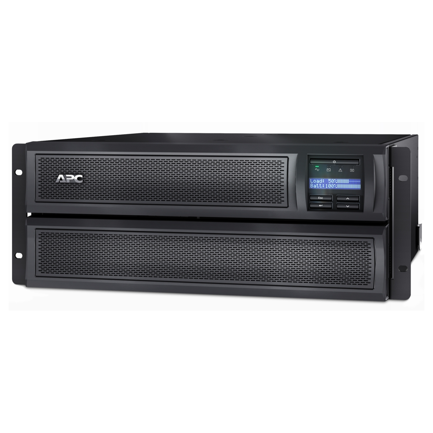 APC SMX3000RMX93 alimentation d'énergie non interruptible Interactivité de ligne 2,88 kVA 2700 W 3 sortie(s) CA APC SMX3000RMX93 alimentation d'énergie non interruptible Interactivité de ligne 2,88 kVA 2700 W 3 sortie(s) CA