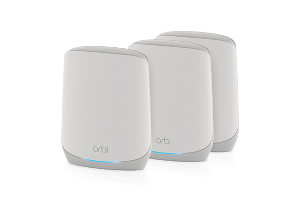 NETGEAR Orbi RBK763S Tri-bande (2,4 GHz / 5 GHz / 5 GHz) Wi-Fi 6 (802.11ax) Blanc 7 Interne NETGEAR Orbi RBK763S Tri-bande (2,4 GHz / 5 GHz / 5 GHz) Wi-Fi 6 (802.11ax) Blanc 7 Interne