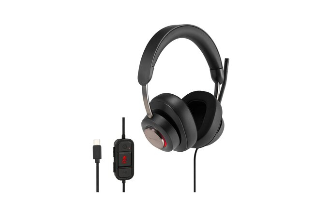Kensington H2000 Micro-casque USB-C supra-auriculaire Kensington H2000 Micro-casque USB-C supra-auriculaire