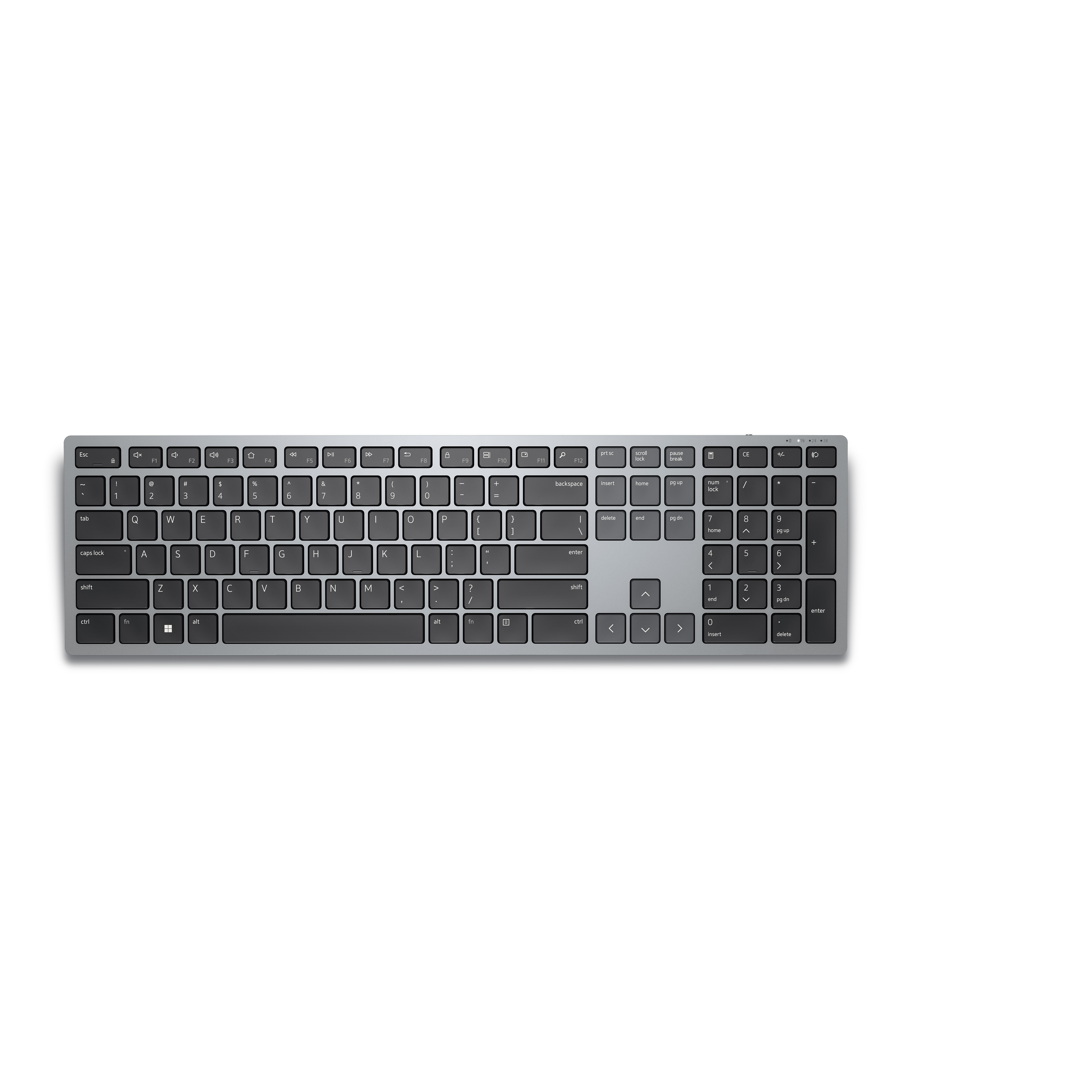 DELL KB700 clavier Bluetooth QWERTY Anglais britannique Gris DELL KB700 clavier Bluetooth QWERTY Anglais britannique Gris