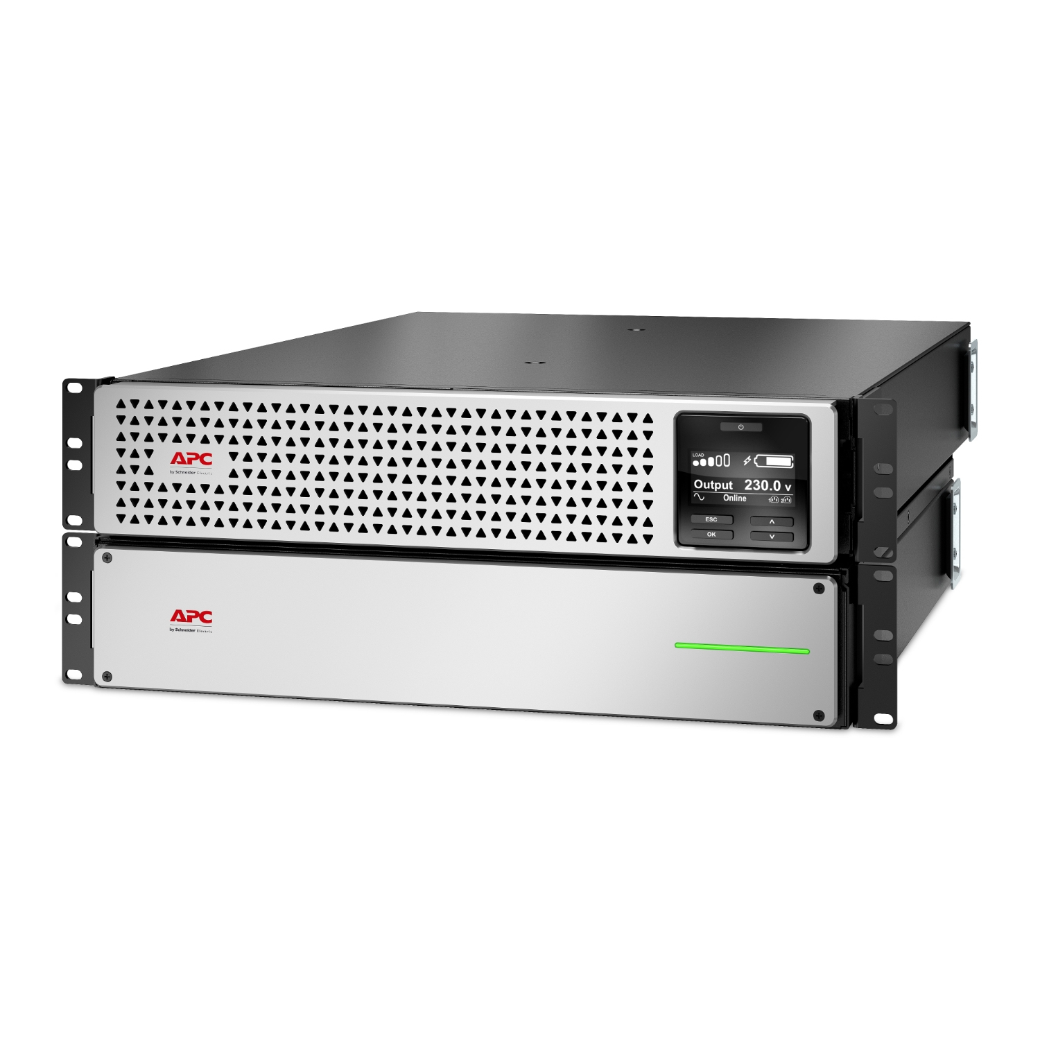 APC SRTL1000RM4UXLI alimentation d'énergie non interruptible Double-conversion (en ligne) 1 kVA 900 W 8 sortie(s) CA APC SRTL1000RM4UXLI alimentation d'énergie non interruptible Double-conversion (en ligne) 1 kVA 900 W 8 sortie(s) CA