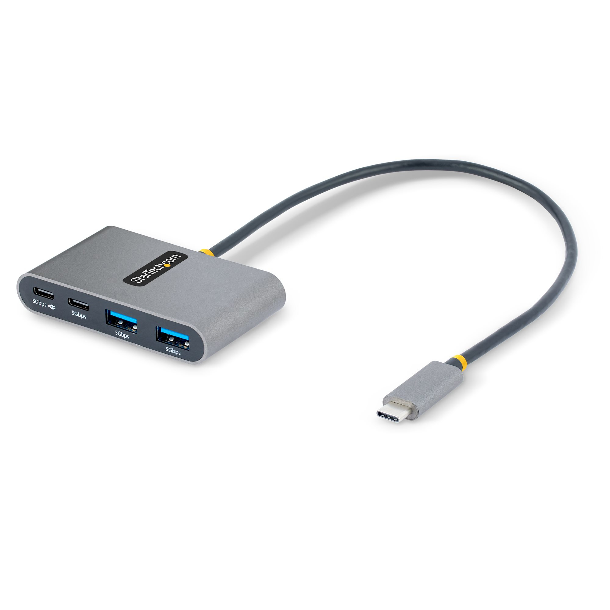 StarTech.com 5G2A2CPDB-USB-C-HUB hub & concentrateur USB 3.2 Gen 1 (3.1 Gen 1) Type-C 5000 Mbit/s Gris StarTech.com 5G2A2CPDB-USB-C-HUB hub & concentrateur USB 3.2 Gen 1 (3.1 Gen 1) Type-C 5000 Mbit/s Gris