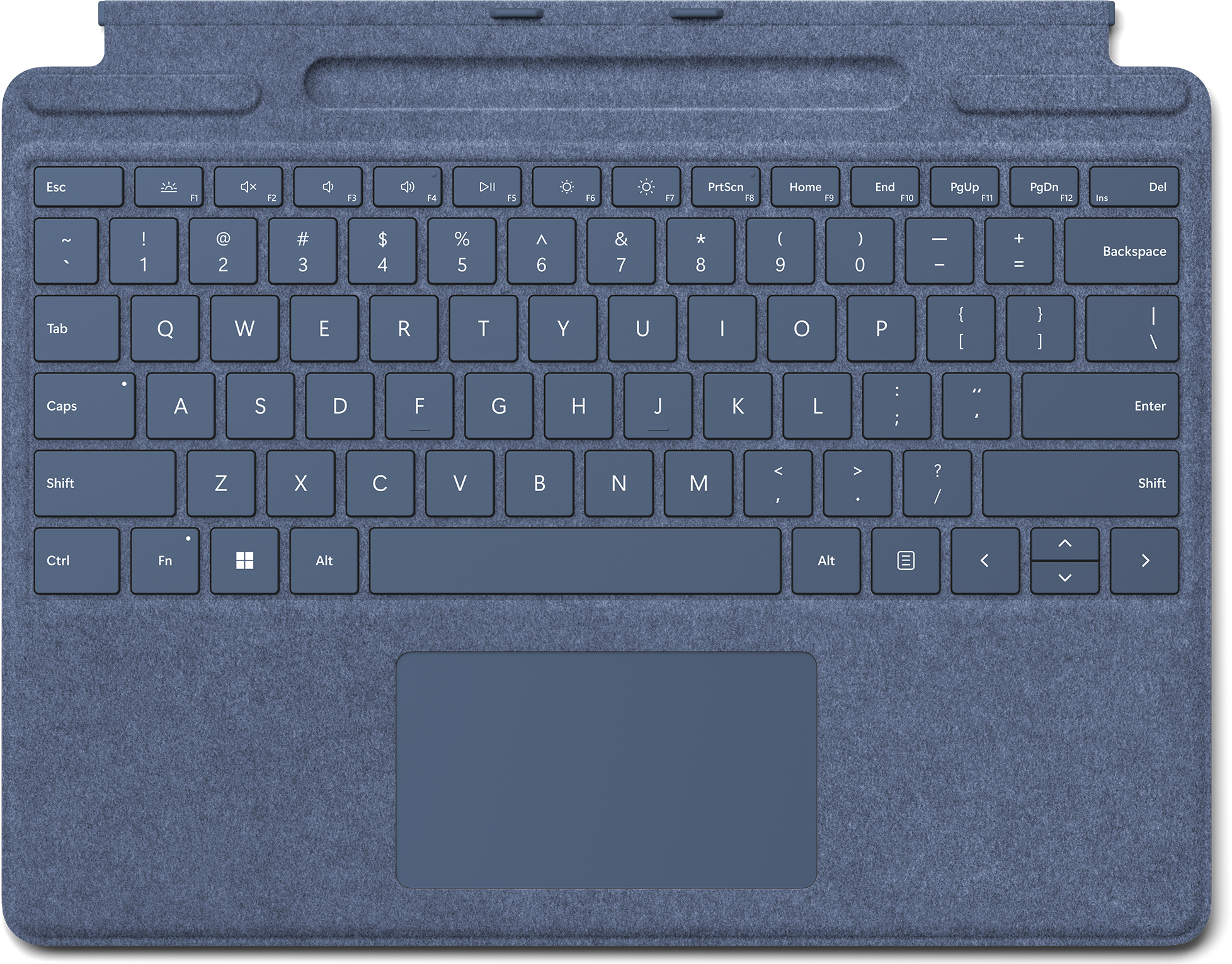 Microsoft Surface Pro Keyboard Bleu Microsoft Cover port QWERTY Anglais britannique Microsoft Surface Pro Keyboard Bleu Microsoft Cover port QWERTY Anglais britannique