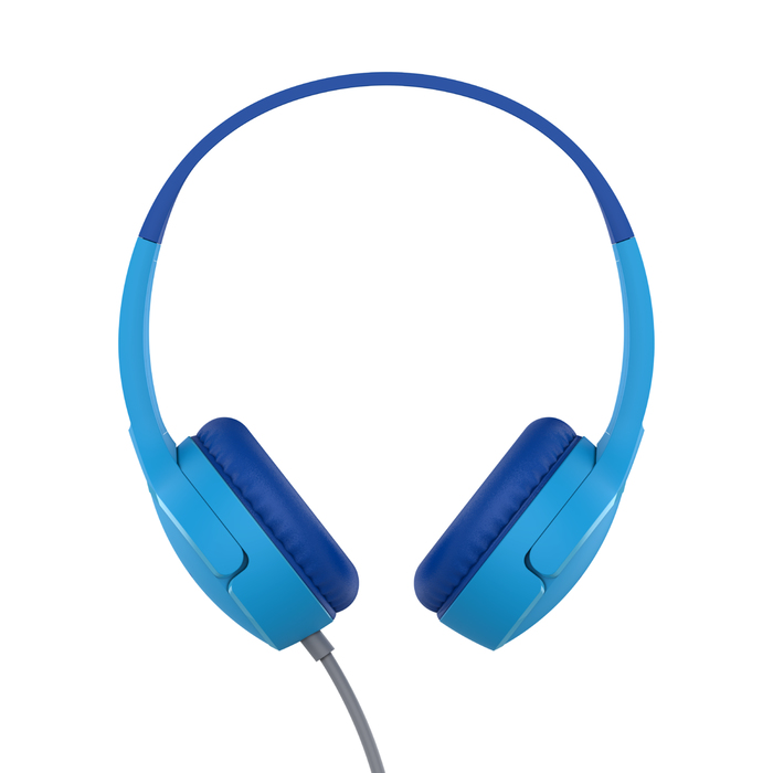 AUD004BTBL - Belkin SoundForm Mini Casque Avec fil Arceau  Appels/Musique/Sport/Au quotidien Bleu