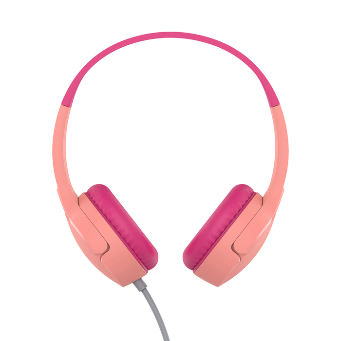 Belkin SoundForm Mini Casque Avec fil Arceau Appels/Musique/Sport/Au quotidien Rose