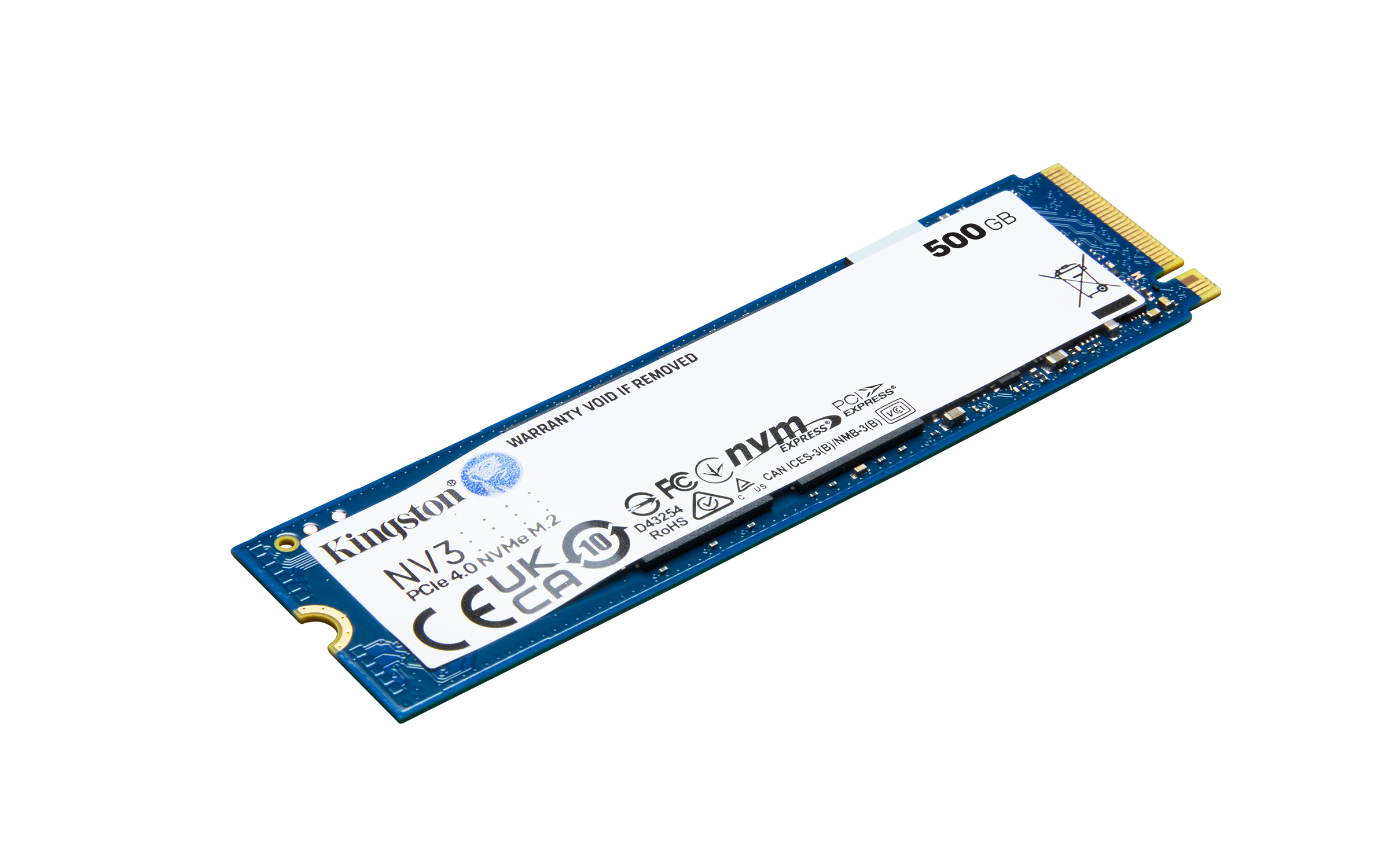 Kingston Technology 500G NV3 M.2 2280 NVMe SSD Kingston Technology 500G NV3 M.2 2280 NVMe SSD
