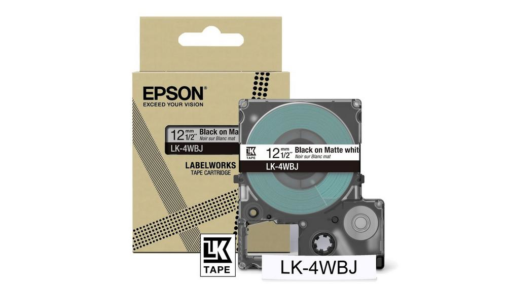 Epson LK-4WBJ Noir, Blanc Epson LK-4WBJ Noir, Blanc