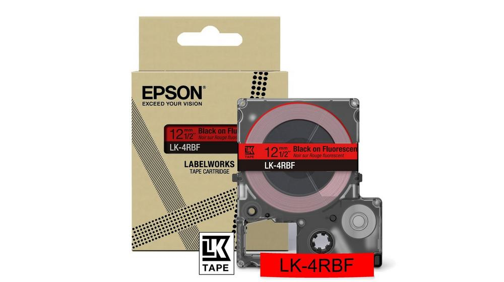 Epson LK-4RBF Noir, Rouge Epson LK-4RBF Noir, Rouge