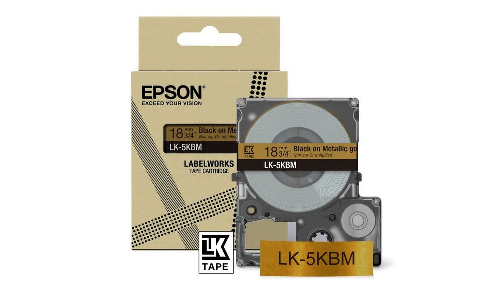 Epson LK-5KBM Noir, Or Epson LK-5KBM Noir, Or