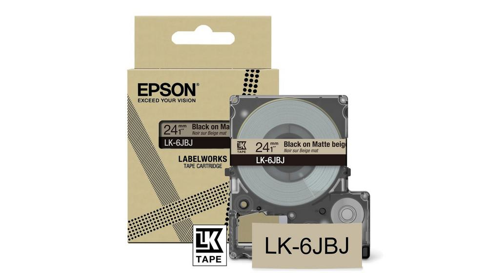 Epson LK-6JBJ Beige, Noir Epson LK-6JBJ Beige, Noir