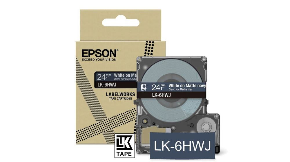 Epson LK-5HWJ Marine, Blanc Epson LK-5HWJ Marine, Blanc