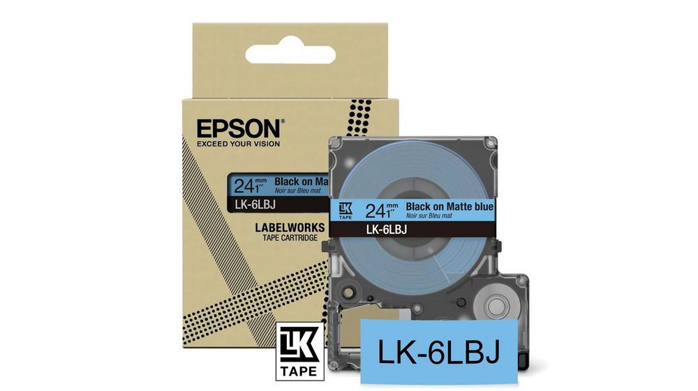 Epson LK-6LBJ Noir, Bleu Epson LK-6LBJ Noir, Bleu