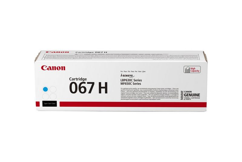 Canon 067H Cartouche de toner 1 pièce(s) Original Cyan Canon 067H Cartouche de toner 1 pièce(s) Original Cyan