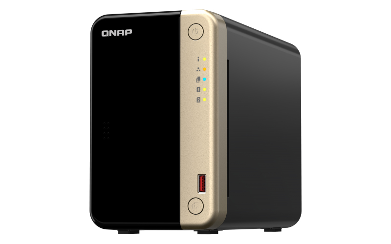 QNAP TS-264 NAS Tower Ethernet/LAN Noir, Or N5095 QNAP TS-264 NAS Tower Ethernet/LAN Noir, Or N5095