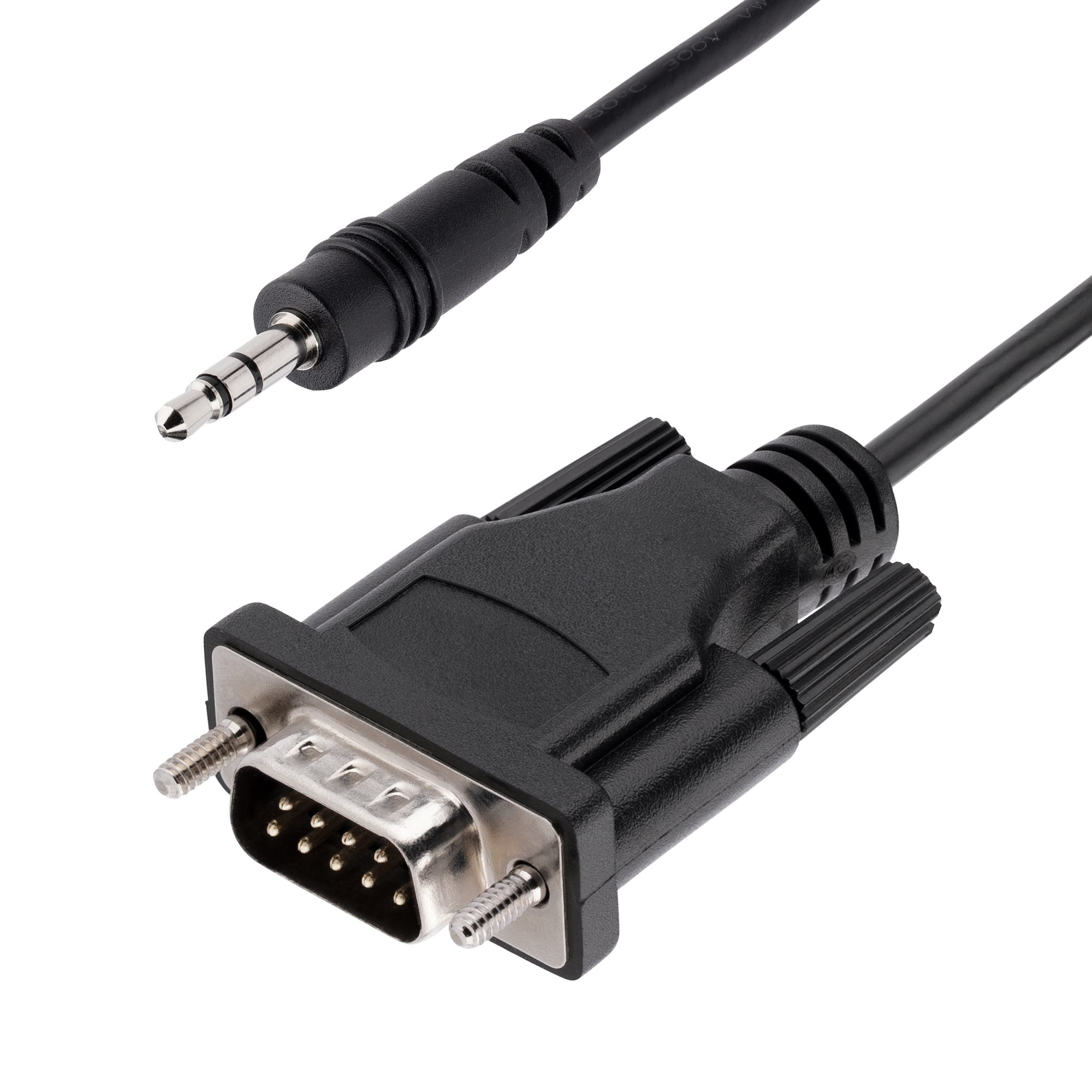StarTech.com Câble Série DB9 vers 3.5mm de 1m - Câble RS232 DB9 Mâle à 3.5mm - Adaptateur Série DB9 à 3.5mm pour le Calibrage de Projecteurs, d'Enseignes Numériques et de Téléviseurs via une Prise Audio StarTech.com Câble Série DB9 vers 3.5mm de 1m - Câble RS232 DB9 Mâle à 3.5mm - Adaptateur Série DB9 à 3.5mm pour le Calibrage de Projecteurs, d'Enseignes Numériques et de Téléviseurs via une Prise Audio