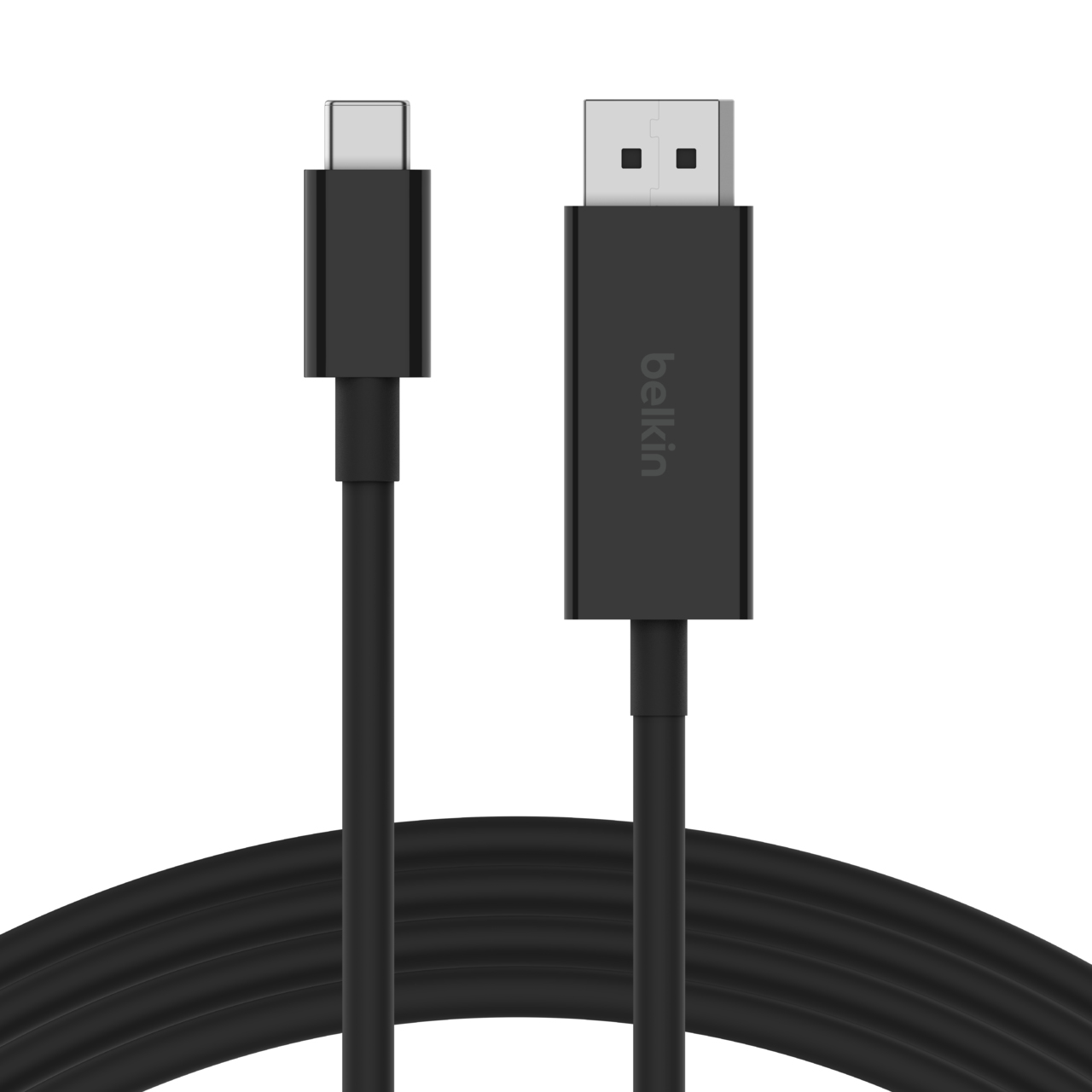 Belkin AVC014bt2MBK 2 m USB Type-C DisplayPort Noir Belkin AVC014bt2MBK 2 m USB Type-C DisplayPort Noir