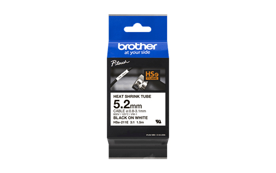 Brother HSE211E ruban d'impression Noir