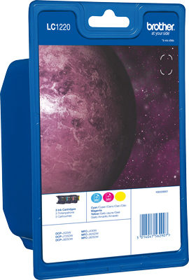Ink Cartridge LC-1220 Rainbow Blister Ink Cartridge LC-1220 Rainbow Blister