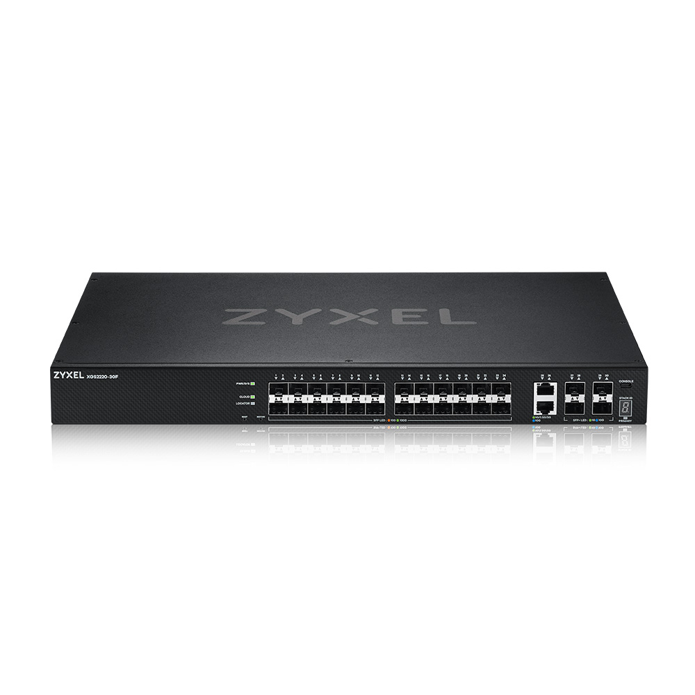Zyxel XGS2220-30F Géré L3 Aucun Noir Zyxel XGS2220-30F Géré L3 Aucun Noir