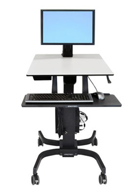 Ergotron WorkFit-C Single LD Sit-Stand Workstation Ergotron WorkFit-C Single LD Sit-Stand Workstation