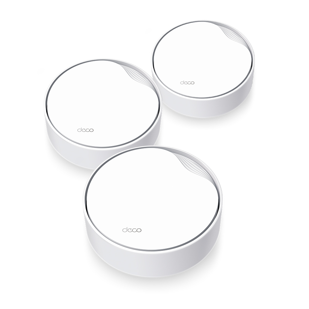 TP-Link DECOX50POE3PACK système Wi-Fi maillé Bi-bande (2,4 GHz / 5 GHz) Wi-Fi 6 (802.11ax) Blanc 3 Interne TP-Link DECOX50POE3PACK système Wi-Fi maillé Bi-bande (2,4 GHz / 5 GHz) Wi-Fi 6 (802.11ax) Blanc 3 Interne